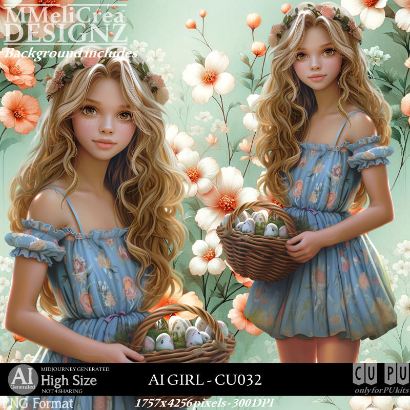 (image for) AI - GIRL CU032 (CU4PU/PNG)